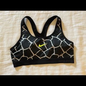 Nike Dri-Fit sports bra with padding in size M